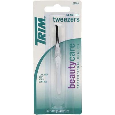 TRIM TWEEZER'S SLANT TIP BEAUTY CARE 12CT/ DISPLAY